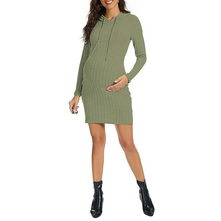 open lace back dress Pinkblush Green Long Sleeve Maternity Nursing Maxi Dress Large main image 0