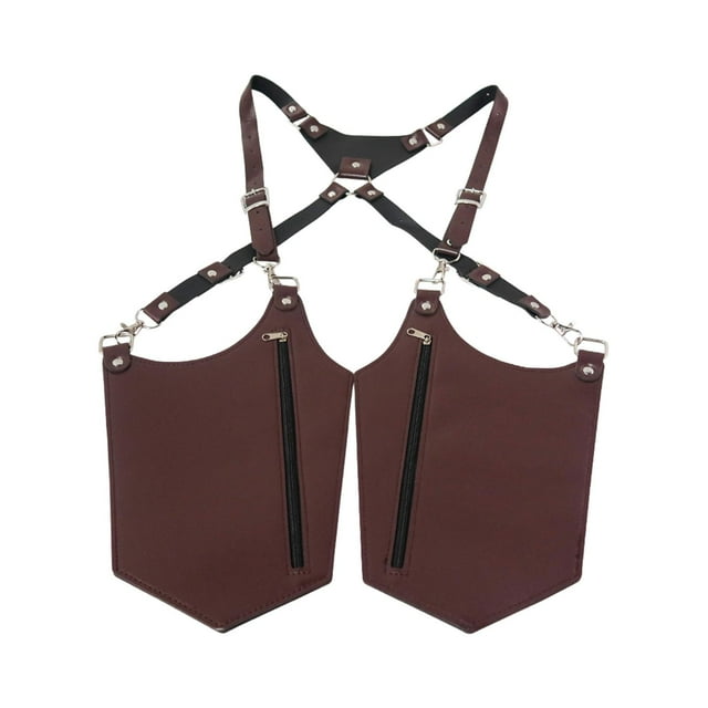 Abbracc Sac à Bandoulière Caché Utilitaire pour Randonnée Sports Extérieurs Marron