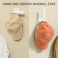 thumbnail image 4 of Hat Hook, White Bag Hook Display  For Beauty Salon, 4 of 8