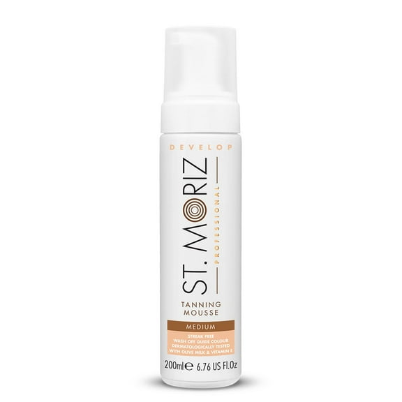 St Moriz Professional Tanning Mousse Medium, 6.76 fl oz