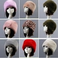 thumbnail image 3 of Hat Autumn Winter Hat Plush Bucket Hat Unisex Fashion Warm Hat Fashion Accessory for Outdoor Activity, 3 of 3