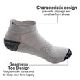 thumbnail image 3 of 5 pares de calcetines de verano para hombre, calcetines náuticos de malla, calcetines de algodón con talón anticaída y levantamiento de orejas, calcetines transpirables, 3 of 6