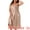 Champagne, variant on DARING DIVA Women's Plus Size V Neck Satin Sleeveless Nightgowns 1X Champagne