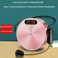 thumbnail image 2 of Horloge Sans Fil Mégaphone Amplificateur de Voix Portable Guide Enseignant Microphone Haut-Parleur 5W, Volume Fort, 2 of 9