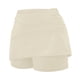 thumbnail image 4 of Falda de tenis para mujer con pantalón corto interior - Falda pantalón deportiva de cintura alta para yoga/correr - Tejido de secado rápido, cintura elástica, tallas S-XXXXXL, 4 of 6