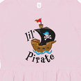 thumbnail image 4 of Inktastic Lil' Pirate Pirate Ship, Blue Bandana Girls Toddler Dress, 4 of 5