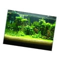thumbnail image 1 of One Side Aquarium Background Poster Decoration Wallpaper Sticker Fish Tank Fish tank Background Sticker 76x46cm, 1 of 9