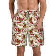 thumbnail image 1 of Fotbe Christmas Hat bear Trajes de Baño Estampados para Hombre, Shorts de Verano de Secado Rápido, Ropa de Playa, Bañadores-Medium, 1 of 6