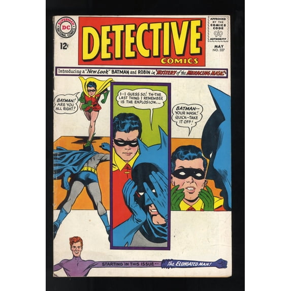 Detective Comics #327 FN- 5.5 First New Look Batman! Comic Book