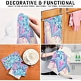 thumbnail image 7 of SKYSONIC Mandala Kitchen Towels, 18 x 28 Inch Super Soft and Absorbent Dish Cloths for Washing Dishes, 6 PCS Reusable Multi-Purpose Microfiber Hand Towels for Kitchen, 7 of 7