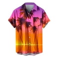 thumbnail image 4 of ZCFZJW Hawaiian Shirts for Men Regular Fit Casual Summer Tropical Palm Tree Print Short Sleeve Graphic T-Shirts Trendy Holiday Vacation Beach Tops Multicolor#04 XL, 4 of 4