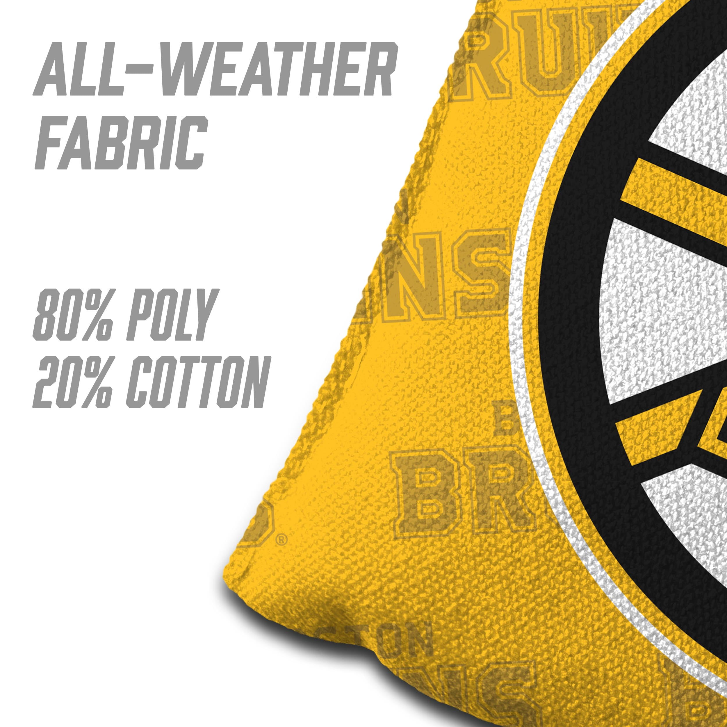 NHL Boston Bruins Cornhole Bags - 4PK - Yellow