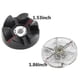 thumbnail image 2 of 4 Pack Replacement Parts Gears,Compatible for Nutribullet 600W & 900W Blender Juicers, 2 of 5