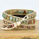 thumbnail image 5 of Correa de reloj trenzada Jadeshay con cuentas bohemias para iWatch Series 7 6 5 4 3 2 1 SE, 5 of 8