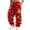 A-Multicolor, variant on Men's Patchwork Drawstring Pants Loose Casual Performance Trousers for Events and Parties L A-Multicolor