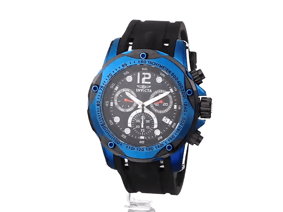 Invicta Men's Speedway Chronograph Black Dial Watch 20074