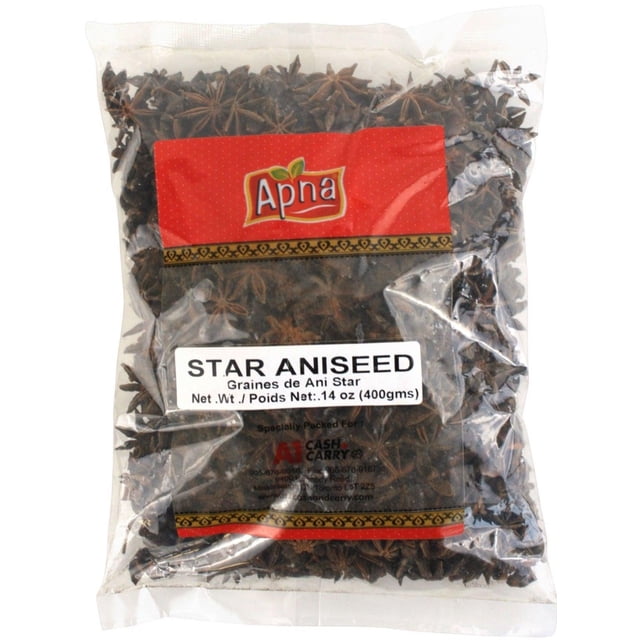 Apna - Star Aniseed - 400g - 1ct - Exotic, Fragrant & Visually Stunning (1ct)