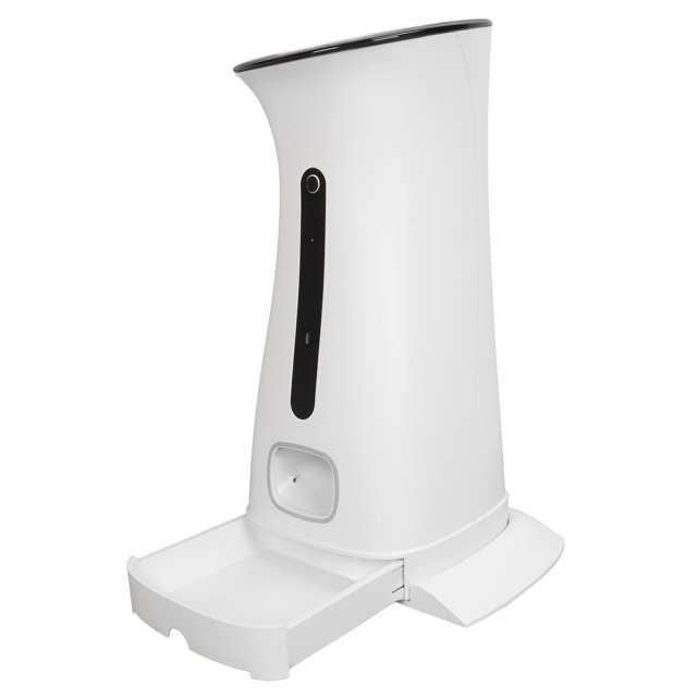 Alimentador Automático para Mascotas ANGGREK 75L Dispensador inteligente de Alimentos para Gatos