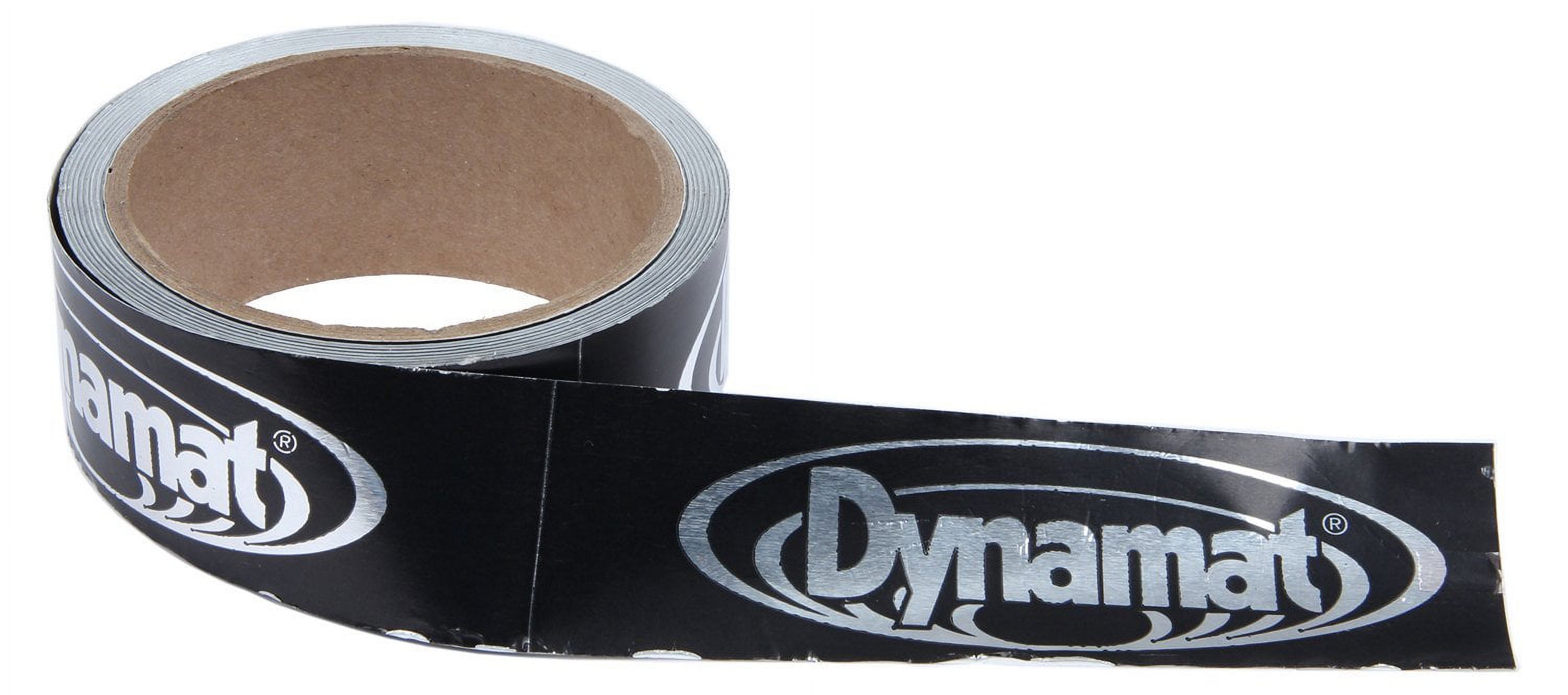 Dynamat Dynatape 1.5" X 30 Ft Roll - Heat/Sound Barrier Tape (13100) - Black Aluminum