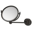 thumbnail image 1 of Allied Brass WM-5/2X 8 Inch Wall Mounted 2X Magnification Make-Up Mirror, Oil Rubbed Bronze, 1 of 3