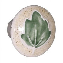 Acorn PRAYP Sm Rd Tan with Green Leaf