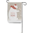 thumbnail image 6 of SKYSONIC Christmas White Bear and Birdy Double-Sided Printed Garden House Sports Flag-28x40(in)-Polyester Decorative Flags for Courtyard Garden Flowerpot, 6 of 6