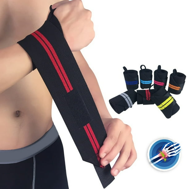 Zonghan 1Pcs Sport Wrist Wraps Straps Gym Crossfit Fitness Gloves Weightlifting Sports Wristband Crossfit Wrist Bracer Support Hand Band