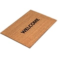 thumbnail image 1 of Coir Door Mats Outdoor Spring Outdoor Mats for Front Door Washable Outdoor Mat Waterproof Rectangular Entryway Welcome Doormat Easy to Clean, Beautiful Color for Outdoor and Indoor Use, 16x24 Inch, 1 of 6