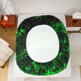 thumbnail image 5 of Manfei Cartoon Console Gaming Twin Sheet Sets,Modern Video Game Twin Fitted Sheet,Black Green Flat Sheet For Boys Teens,Super Cozy Room Decor,3 Pieces, 5 of 7