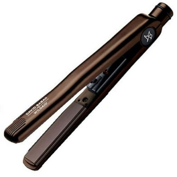 David Babaii 1"Ceramic Tourmaline Professional Pro Styling Flat Iron For WildAid