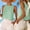 Green plus size striped crop top a1, variant on Women Plus Size Striped Crop Top Sleeveless Cotton Linen Blouse Casual Vacation Party Wear Summer Fashion Tops, Yellow M