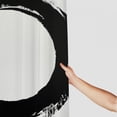 thumbnail image 3 of Orinice Abstract Shower Curtain Set with Hooks 100% Polyester Waterproof Bathroom Decor - Chic Modern Design 60x72, 3 of 7