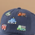 thumbnail image 7 of CAUYDY Childrens Baseball Cap With Car Design Embroidered For Kids Boys And Girls Cartoon Mesh Cap 5T 6T 7T 8T Toddler Boys Sun Hat Summer (Sizes 3-8 Years,D1-Navy), 7 of 7