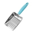 thumbnail image 1 of Pala de limpieza para arena de gatos Perfecl herramienta limpiadora de mango largo metal azul, 1 of 8