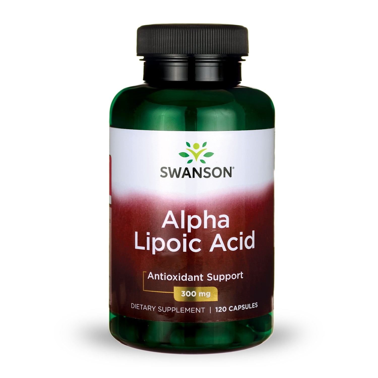 Swanson Alpha Lipoic Acid Capsules, 300 mg, 120 Count