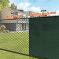 thumbnail image 2 of iCover 8x25ft Privacy Screen Fence, Garden Windscreen Mesh Shade Sail Net Barrier, Reinforced Bindings and Brass Grommets Cable Zip Ties Included,Green, 2 of 5