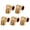 3/4"-external, variant on Set of 5 Brass Threaded Elbows Brass Angles Connectors Plumbing Elbows set Simple Installation for Plumbing