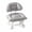 Grey, variant on Rolling Low Stool with Backrest, Mobile 360° Swivel Padded Seat with Wheels for Kitchen and Cleaning