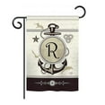 thumbnail image 7 of Breeze Decor 80206 Nautical X Monogram 2-Sided Impression Garden Flag - 13 x 18.5 in., 7 of 7