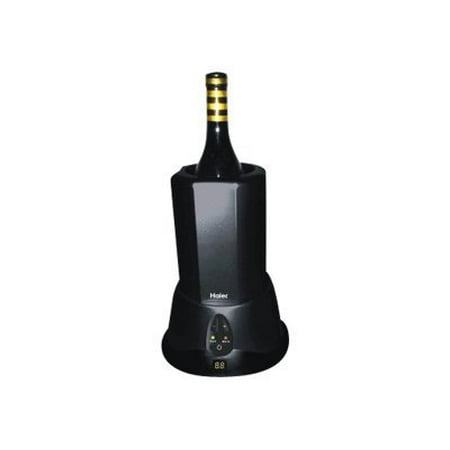 Haier HW01BBB - Wine bottle cooler - black