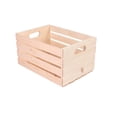 thumbnail image 1 of Shelve it 18" Wood Crate, 1 of 5