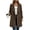 Z-Khaki, variant on MaFYtyTPR Winter Coat for Women Solid Casual Thicken Wool Lapel Collar Inner Lining Pocket Breasted Outerwear Tops
