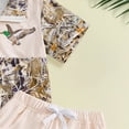 thumbnail image 6 of mgoYE Baby Boy Clothes 6-9 Months Toddler Baby Boy Summer Clothes Retro Camo Hunting Shirts Polo T-Shirt + Camouflage Shorts Set 6 12 18 24 Months(Beige,2-3 Years), 6 of 6
