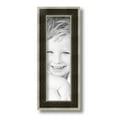 thumbnail image 2 of ArtToFrames 4x13" Black Panel With Silver Lip Picture Frame, Multi Wood Poster Frame, with Regular Glass and 2 (FBPL-5093), 2 of 7