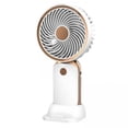 thumbnail image 1 of 2x Mini Ventilador de Mano Ventilador USB Maquillaje Ventilador de Pestañas Ventilador de Bolsillo Ventilador de Mesa Escritorio Personal Ventilador piezas, 1 of 8