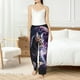 thumbnail image 4 of Balery Purple Moon Cat Pantalones de pijama para mujer, pijamas ultraligeros, pantalones de estar por casa-XX-Large, 4 of 6