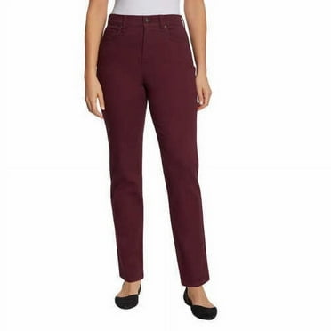 Gloria Vanderbilt Ladies' Amanda Stretch Denim Jean 1644310 (14, Red)