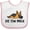 White and Pink, variant on Inktastic Napping Dis Tew Much German Shepherd Boys or Girls Baby Bib