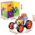 thumbnail image 6 of Allaugh Rolling Remote Control Car, Rc Stunt Car Toy, 360 Degree Flip and Roll Rotation RC Racing Car for Boys 3-10 Years Old, Orange, 6 of 10