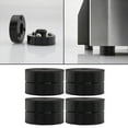 thumbnail image 4 of Miulika 8 Pieces Speaker CD Amplifier Isolation Feet Pad Stand Spikes Aluminum Alloy, 4 of 9